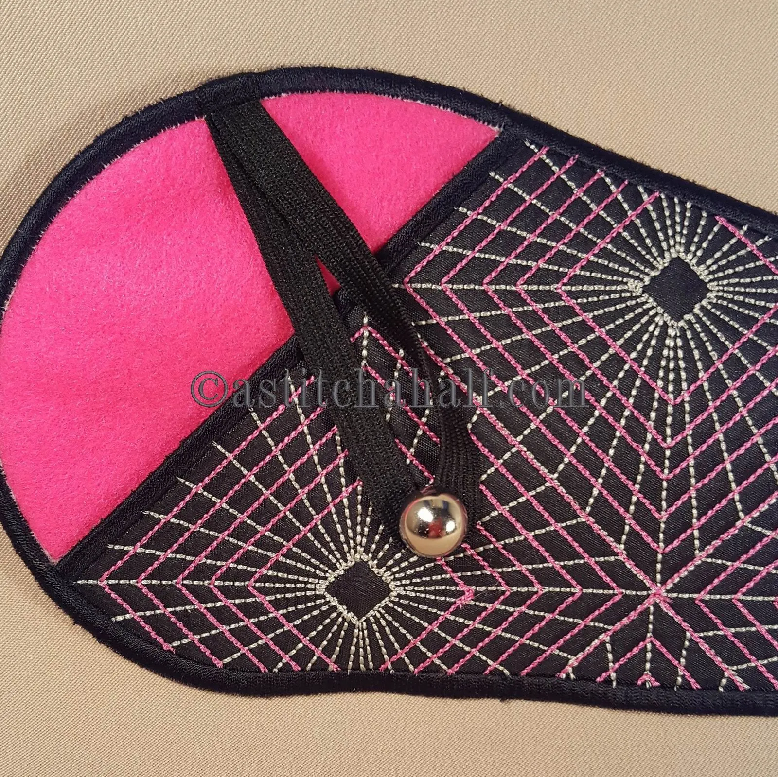 Gorgeous Geometric Scissor Cases with Fob