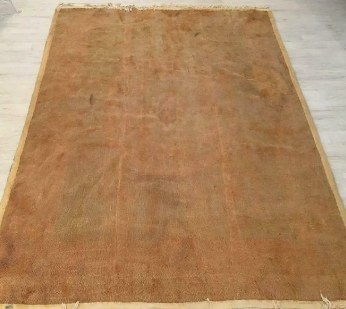 Gorgeous Green Floral Oriental Wool Rug!!