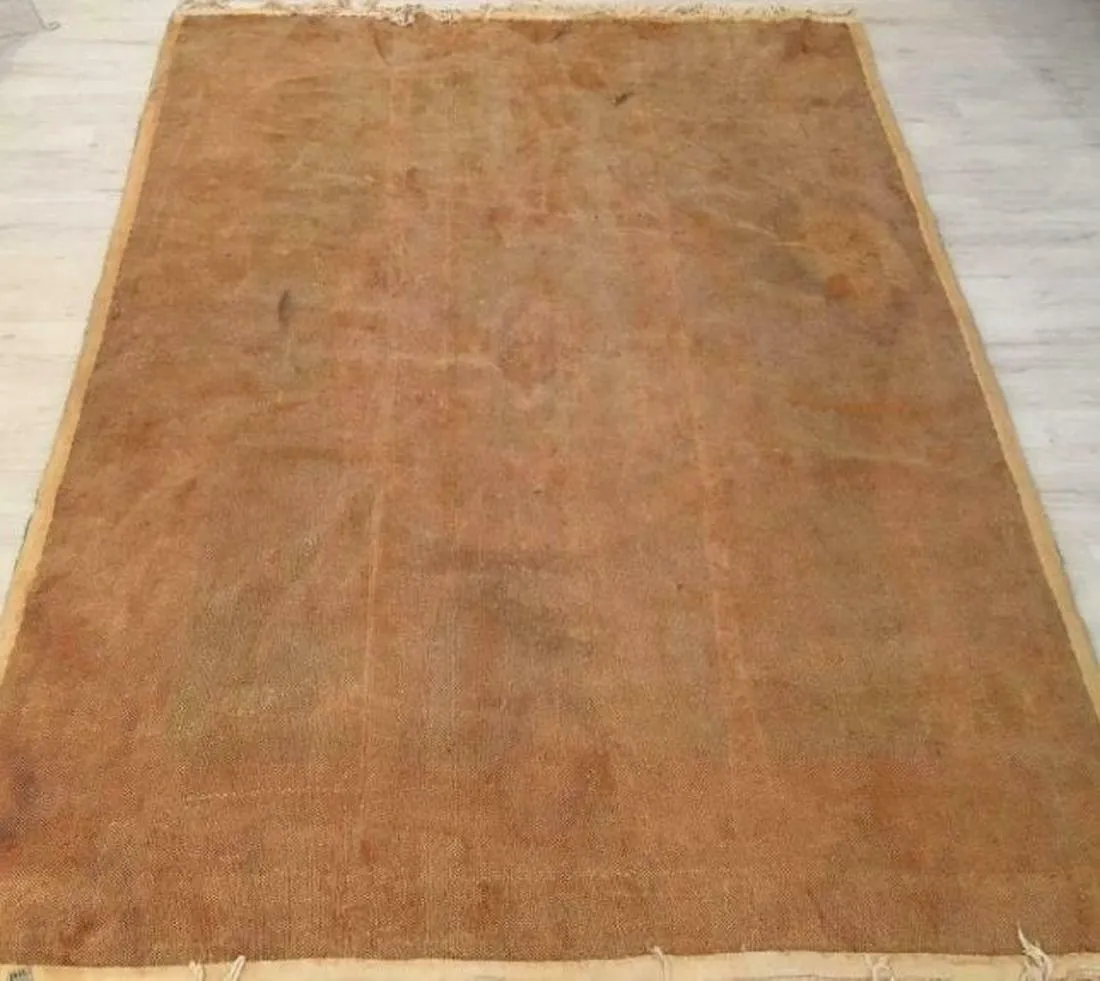 Gorgeous Green Floral Oriental Wool Rug!!