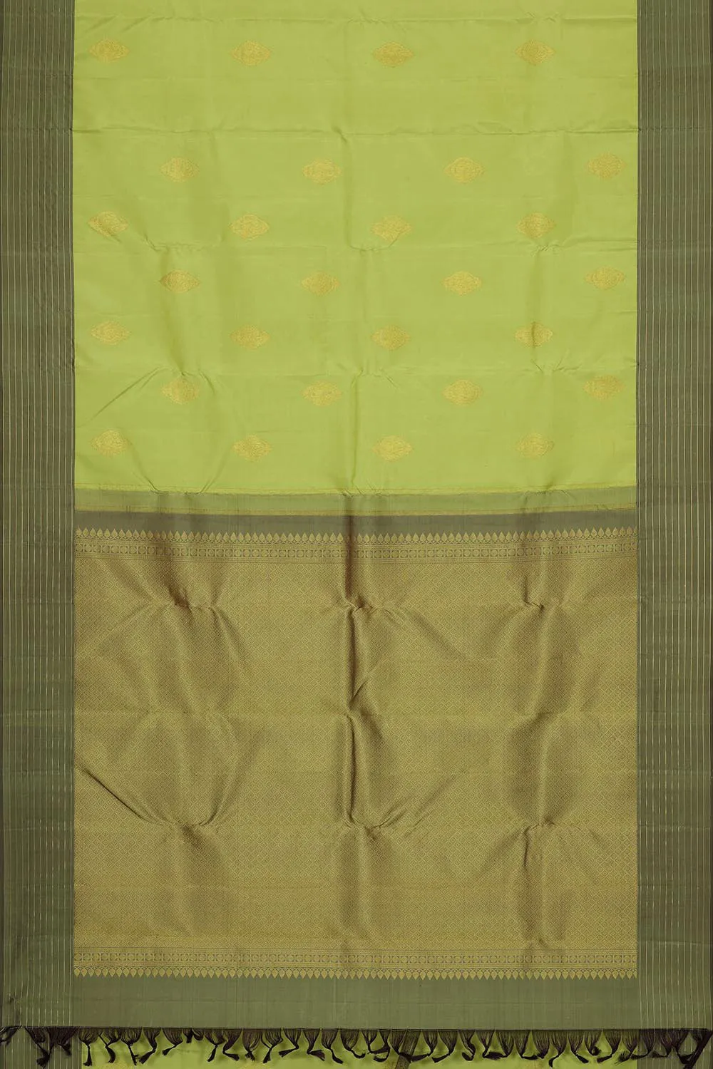 Gorgeous Mint-Green Saree