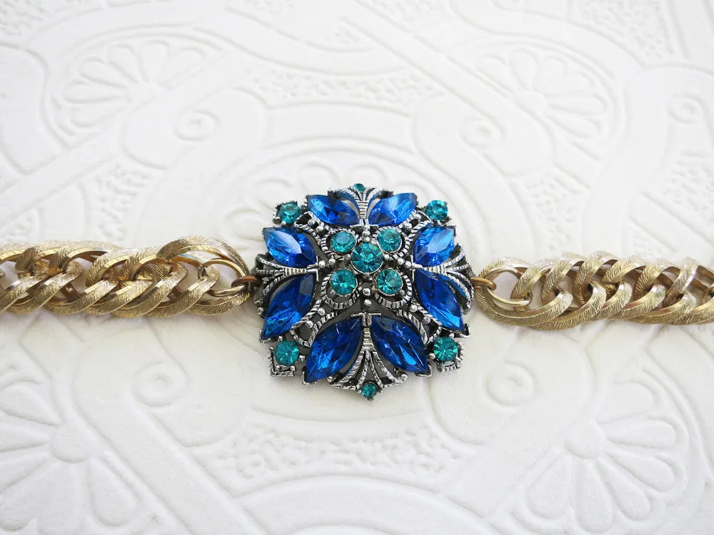 Gorgeous Turquoise Statement Bracelet