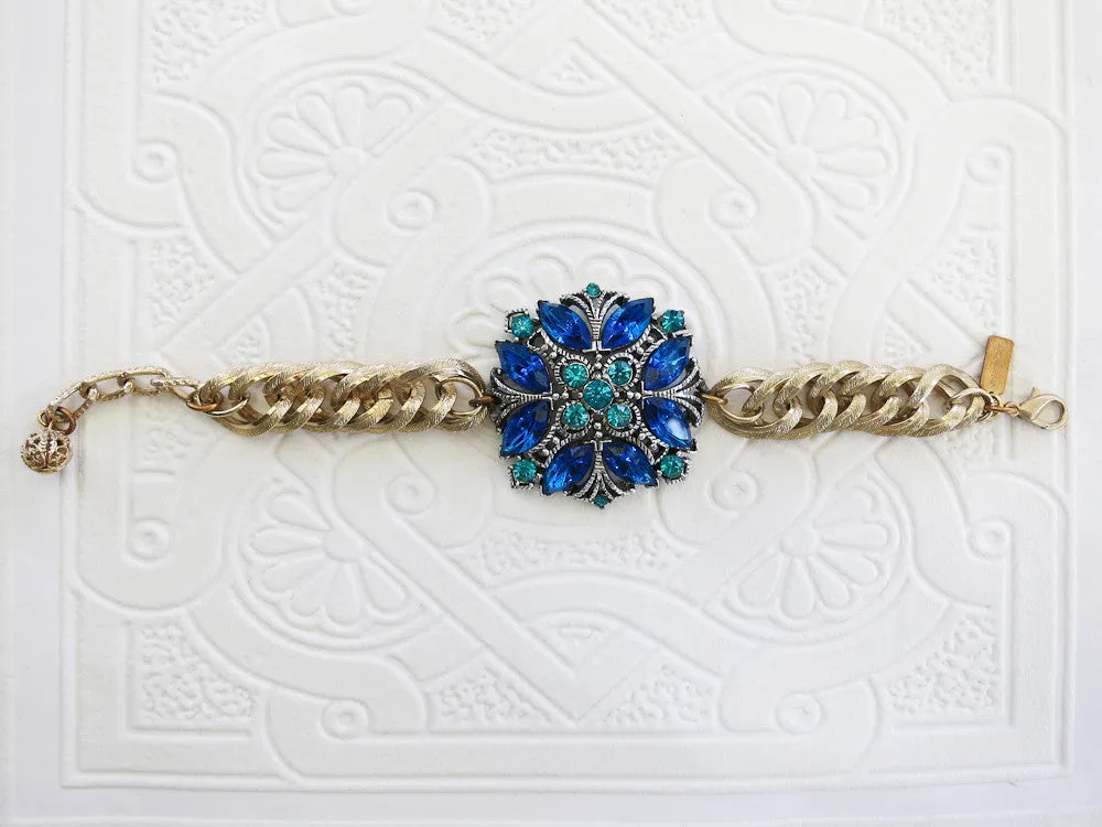 Gorgeous Turquoise Statement Bracelet