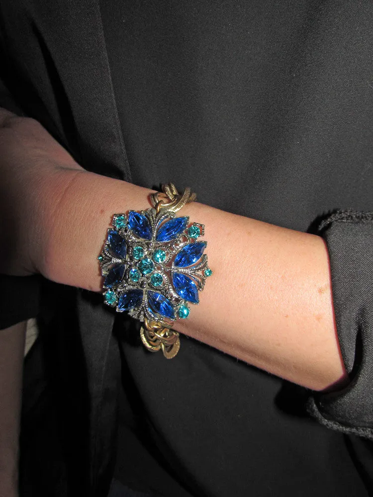 Gorgeous Turquoise Statement Bracelet