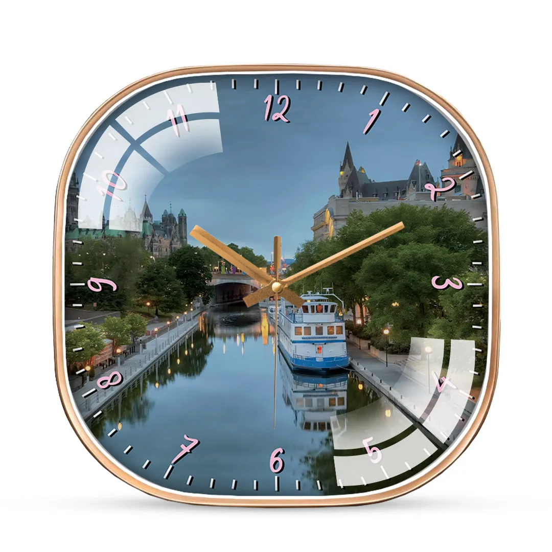 Gorgeous View of Ottawa Wall Clock