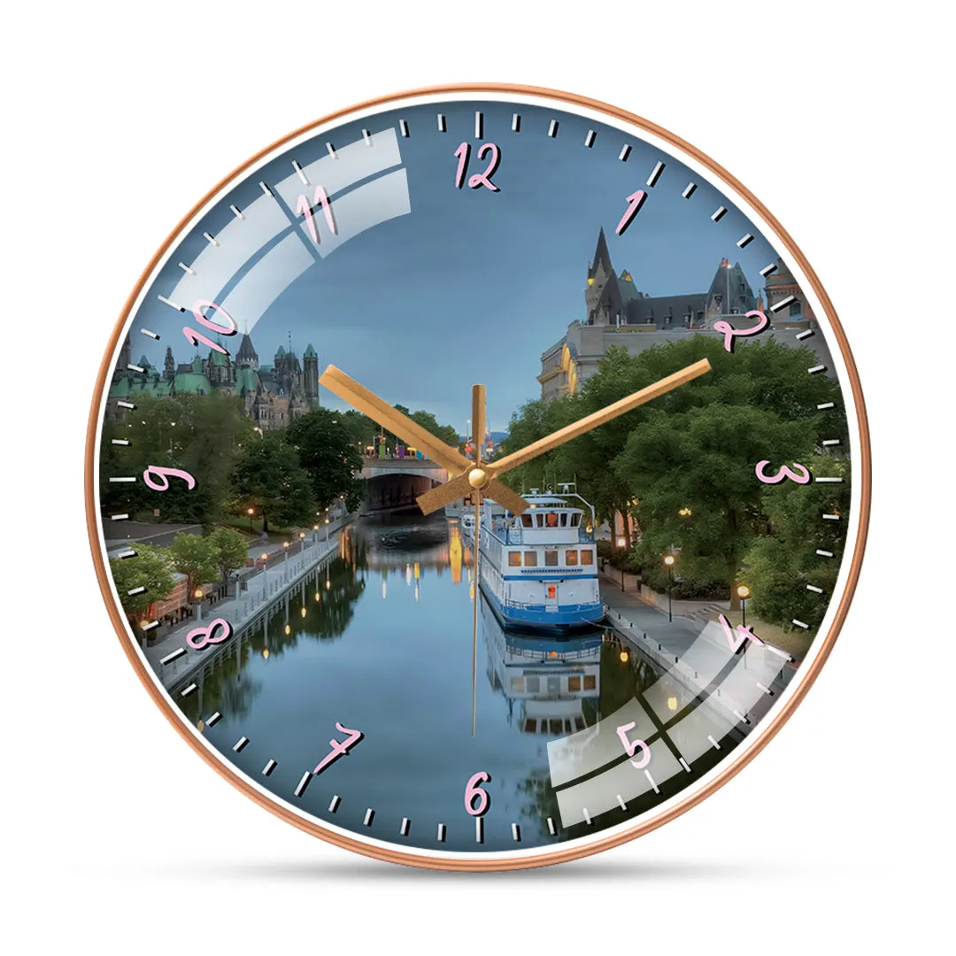 Gorgeous View of Ottawa Wall Clock