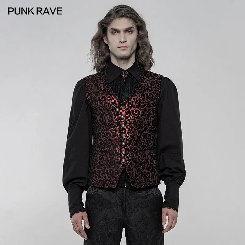 Gothic Gorgeous Jacquard Vest