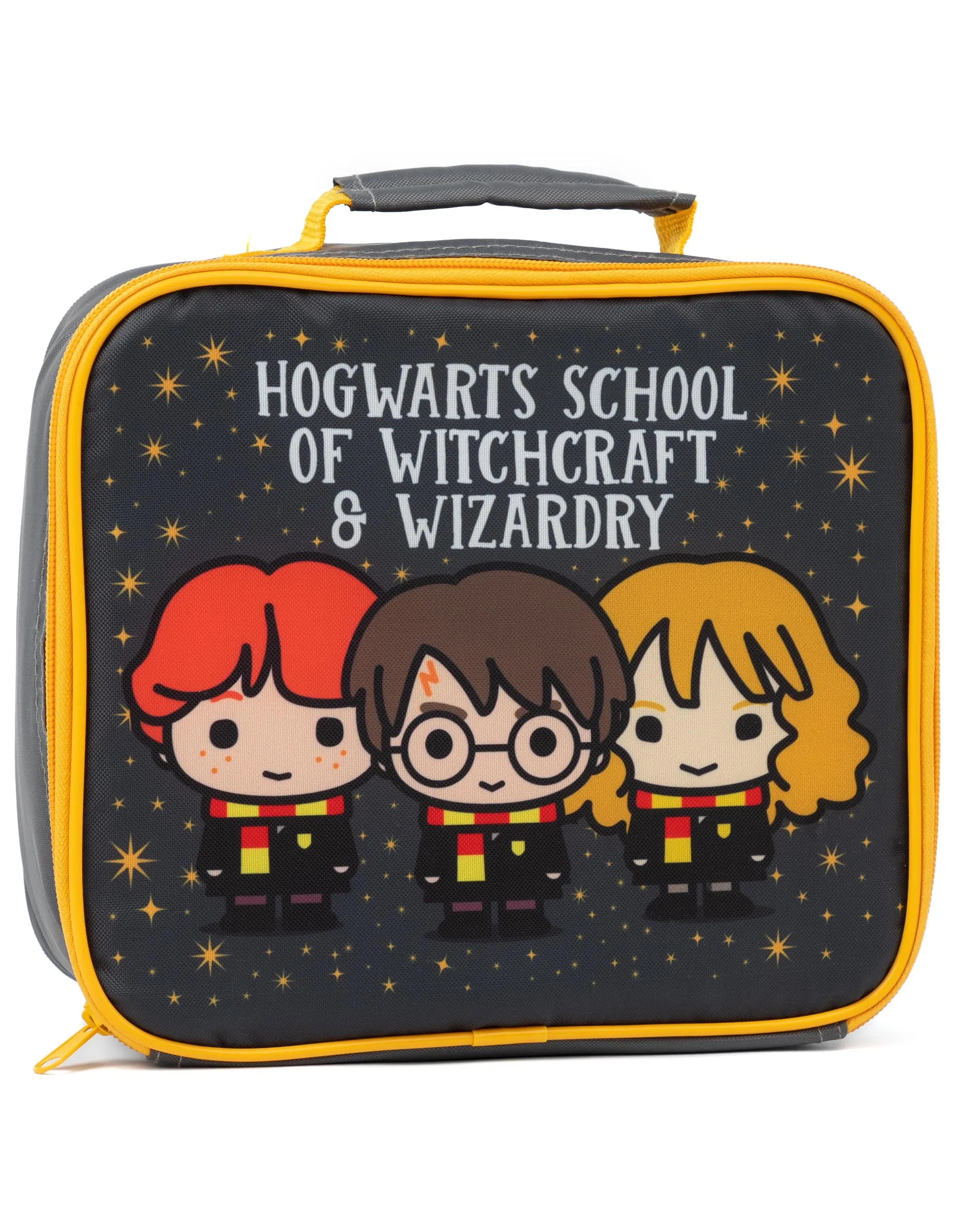 Harry Potter Chibi Character Lunch Bag and Bottle Set - Black