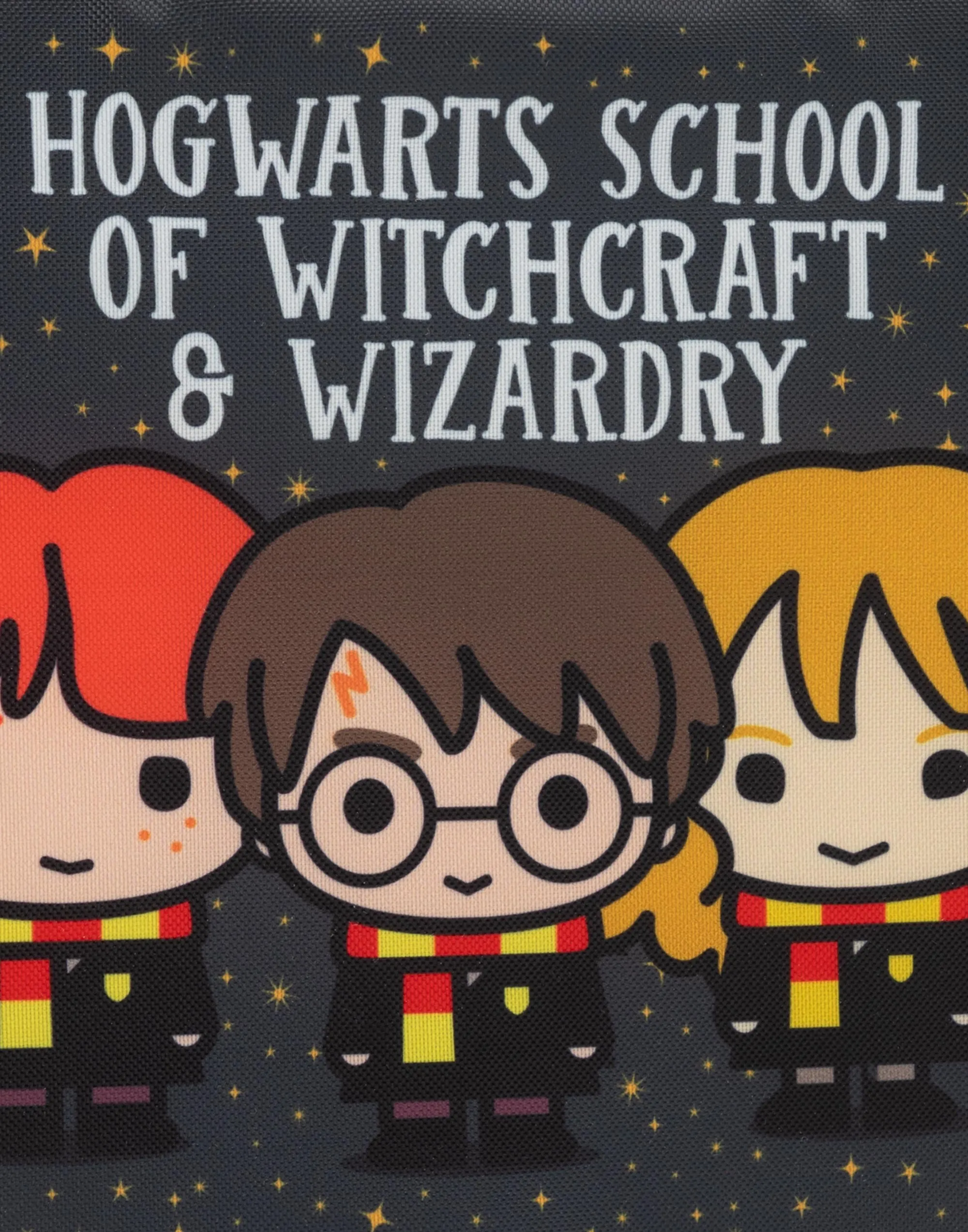 Harry Potter Chibi Character Lunch Bag and Bottle Set - Black