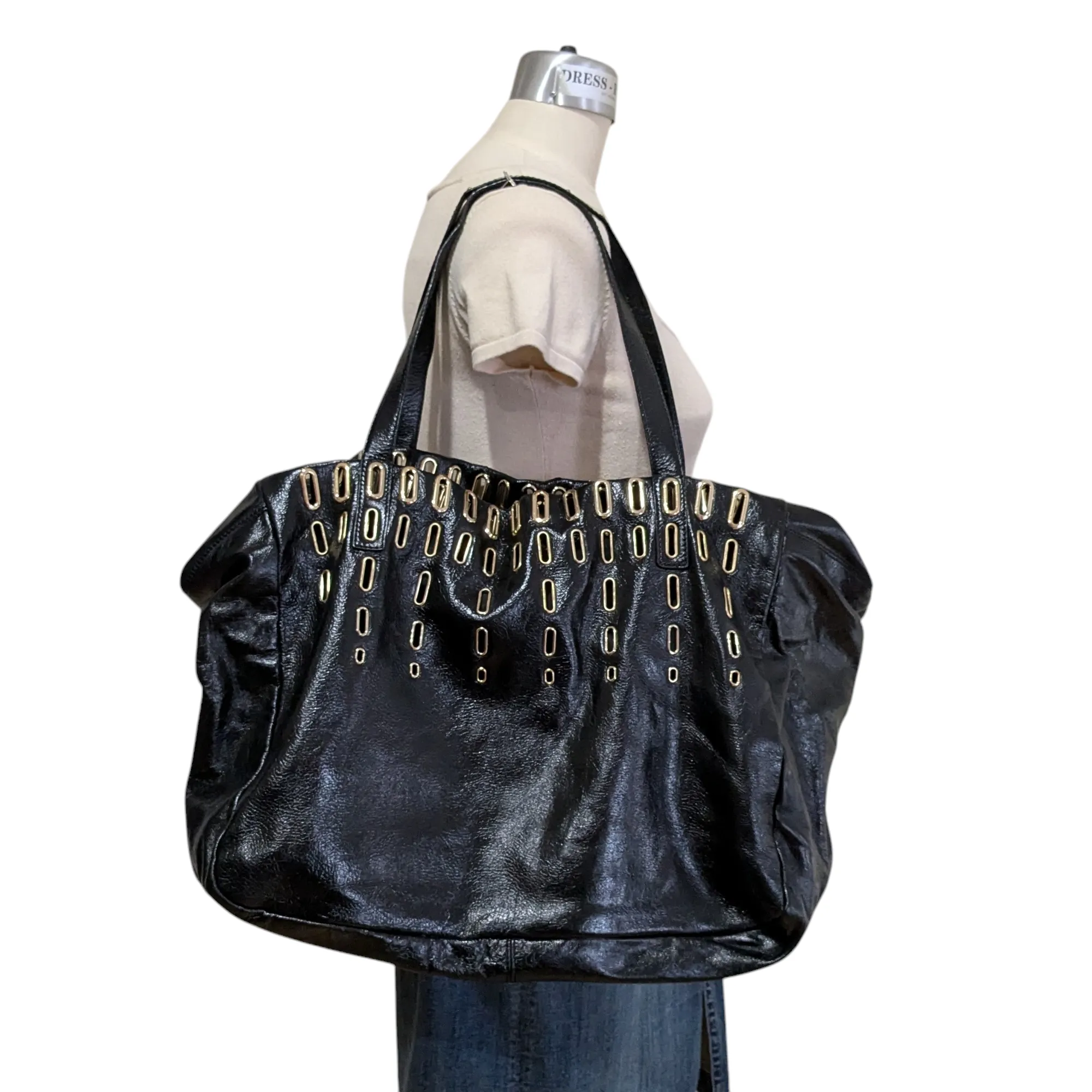 Jimmy Choo Dessy Grommet Carryall