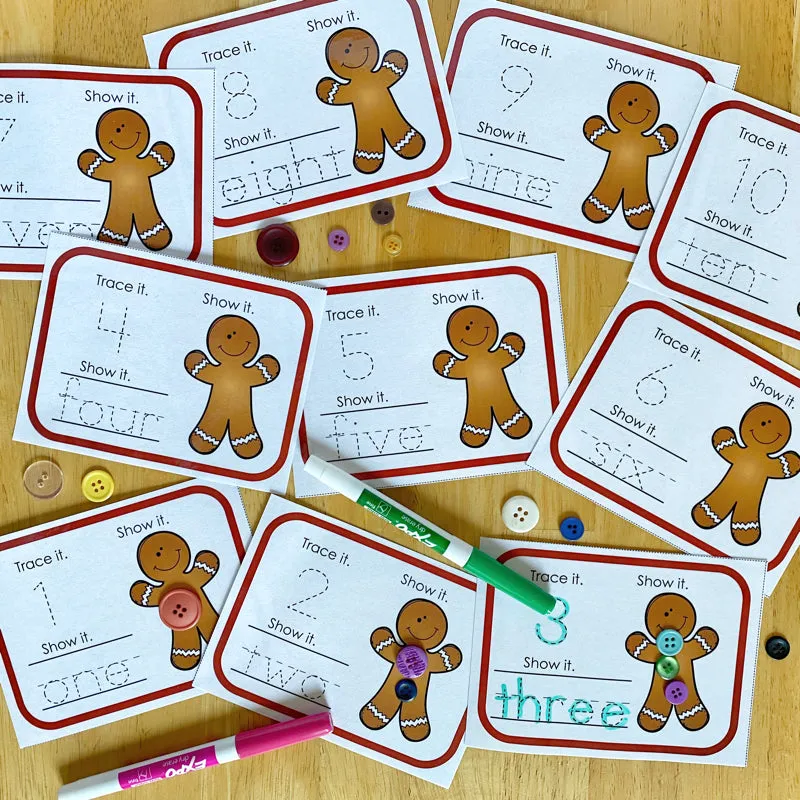 Jolly Gingerbread Learn   PLAY Calendar