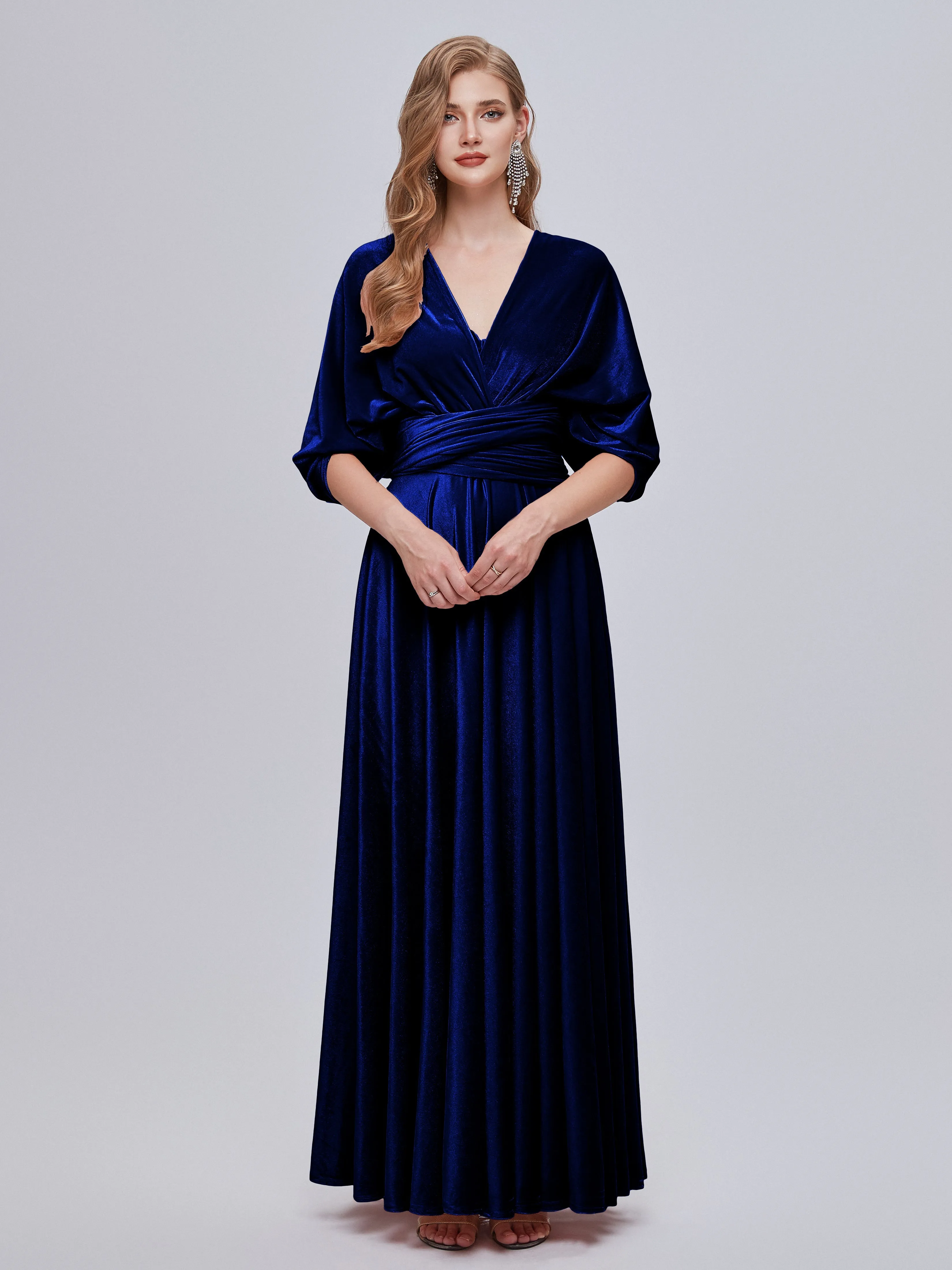 Juliet Gorgeous Convertible Velvet Bridesmaid Dresses