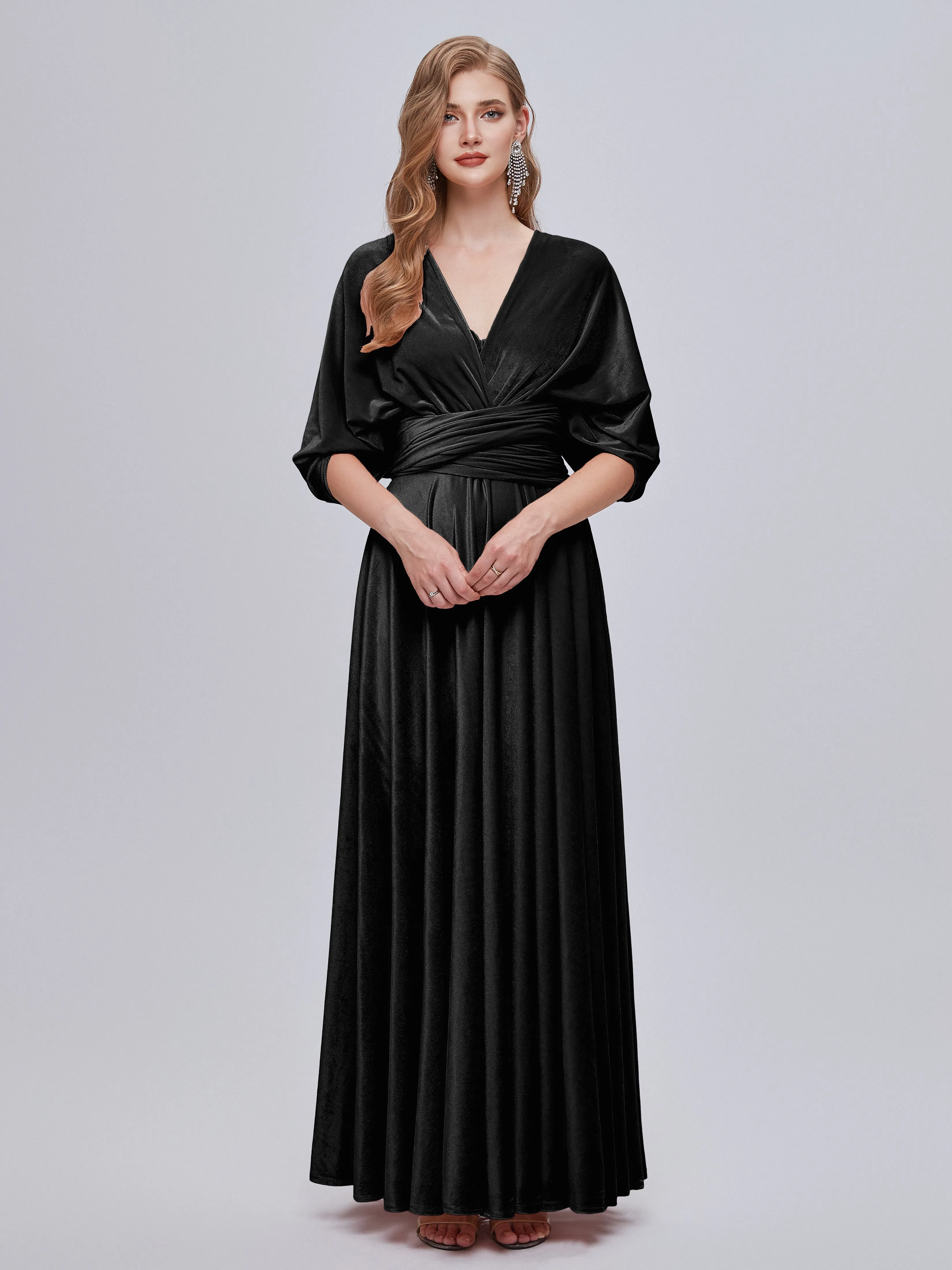Juliet Gorgeous Convertible Velvet Bridesmaid Dresses