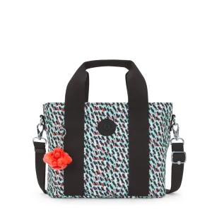 Kipling Minta M Abstract Print Medium Tote Bag C2I7229-GN6