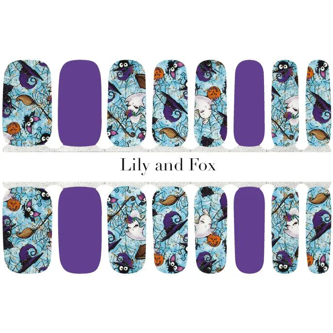 Lily And Fox - Nail Wrap - Gorgeous Ghouls
