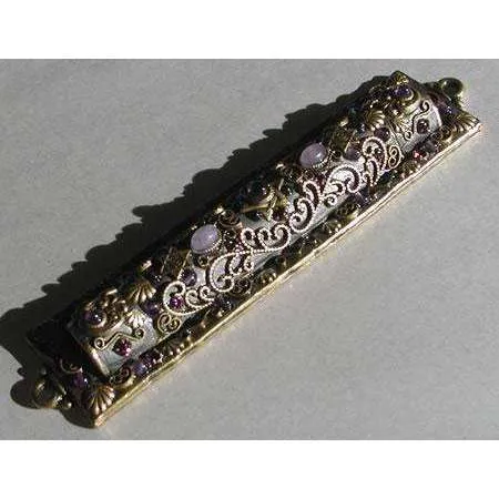 Michal Golan Gorgeous Amethyst Mezuzah