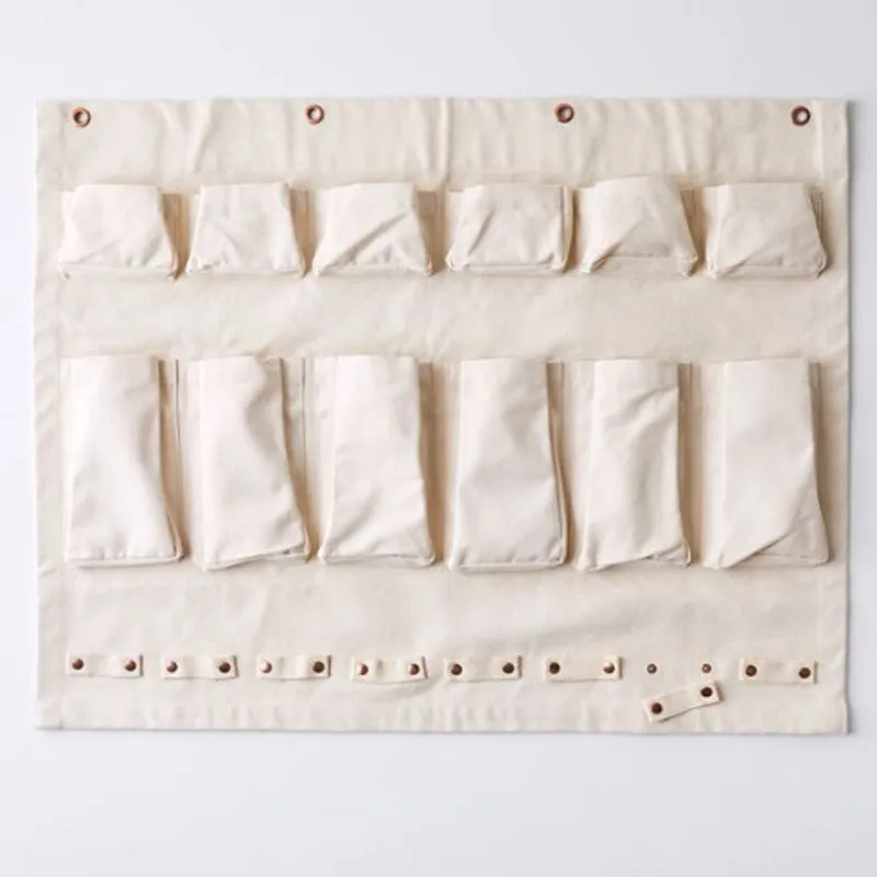 Multi-Purpose Canvas Wall Organizer