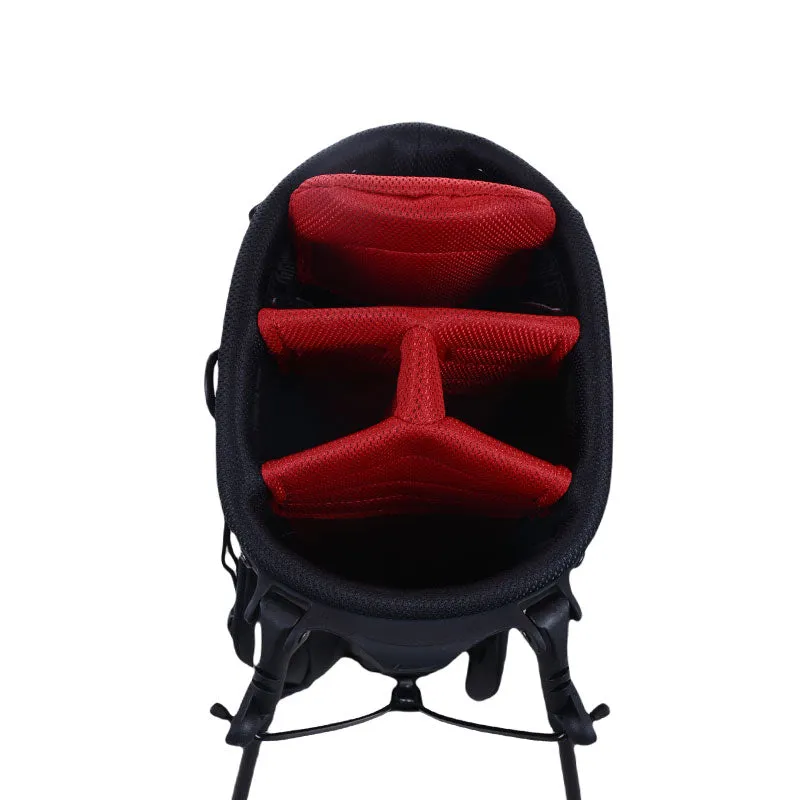 NIKE Sport Lite Stand Bag (Grey/Black/Red)