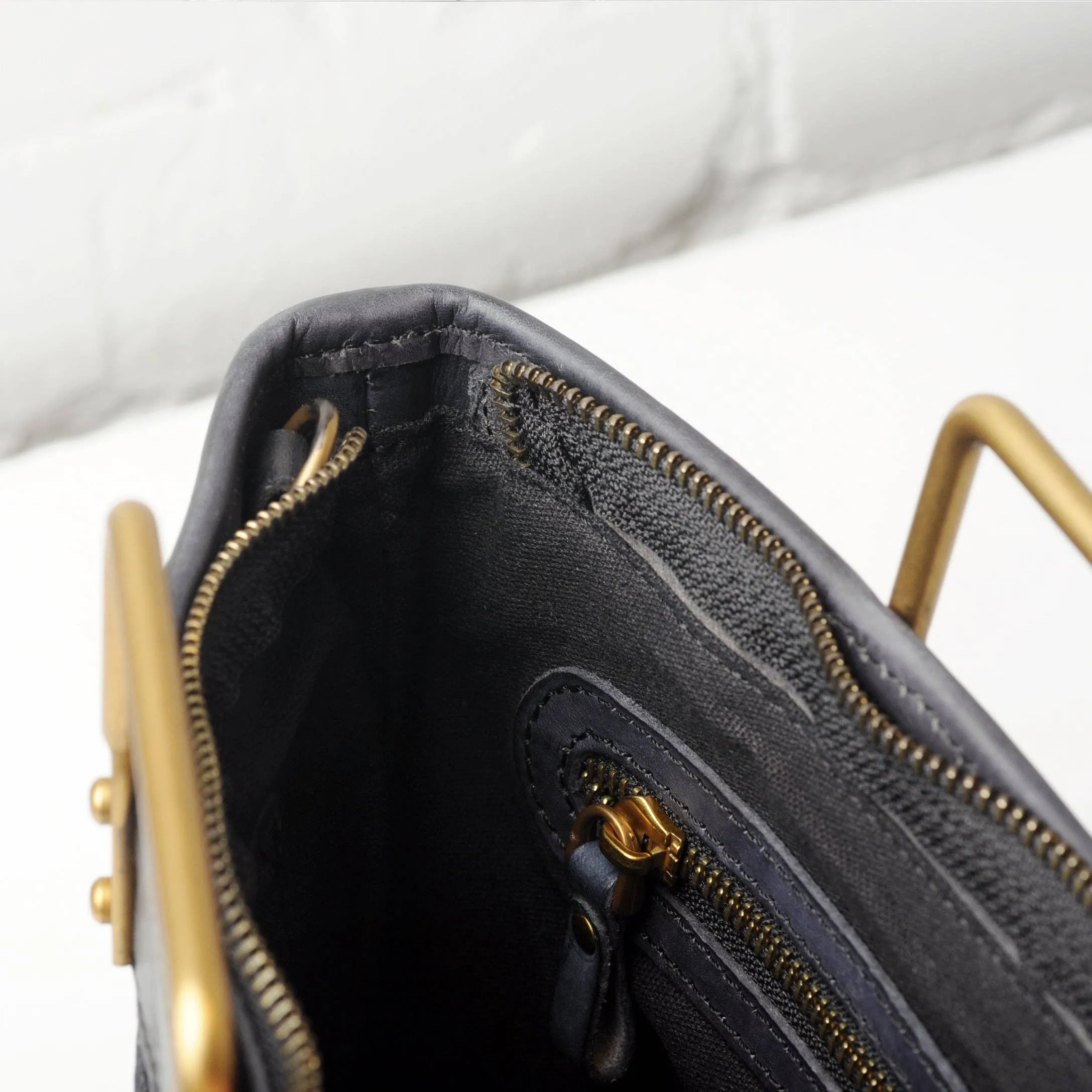 Origami Small Tote Black