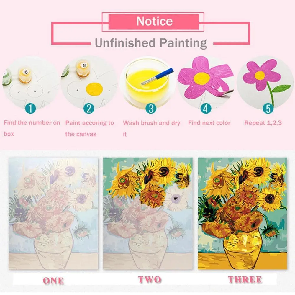 Personalized DIY Oil Painting Kit: Create Stunning Masterpieces