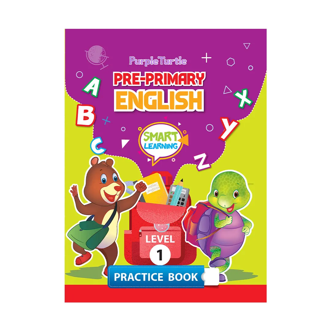Preschool Kit for Nursery (Level-1) - Complete Kit (Set of 8 Books & More) | For Children Ages 3-4 Years | Learn English, Maths, EVS, Hindi | For Homeschooling & Preschool Classrooms