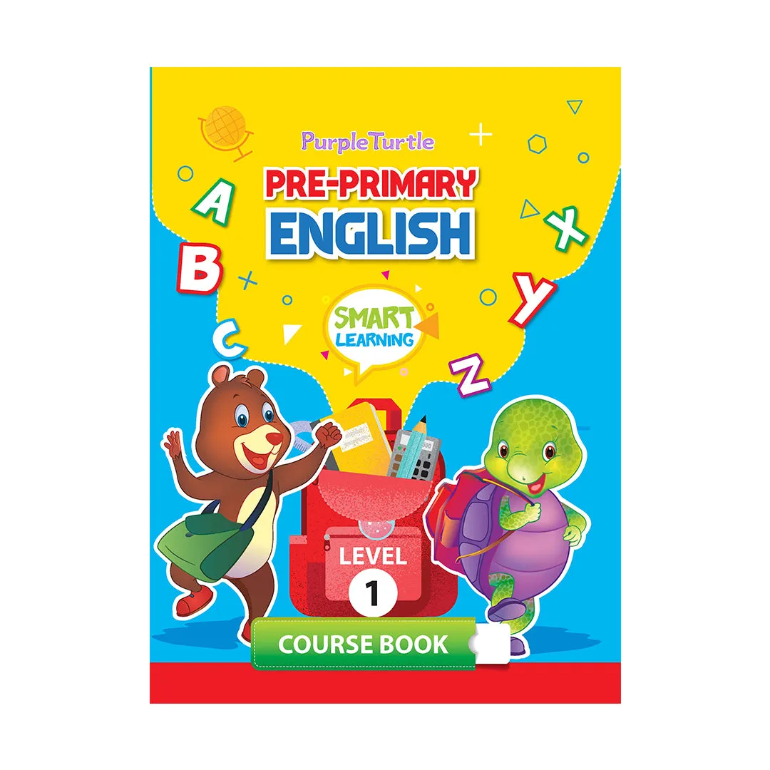 Preschool Kit for Nursery (Level-1) - Complete Kit (Set of 8 Books & More) | For Children Ages 3-4 Years | Learn English, Maths, EVS, Hindi | For Homeschooling & Preschool Classrooms