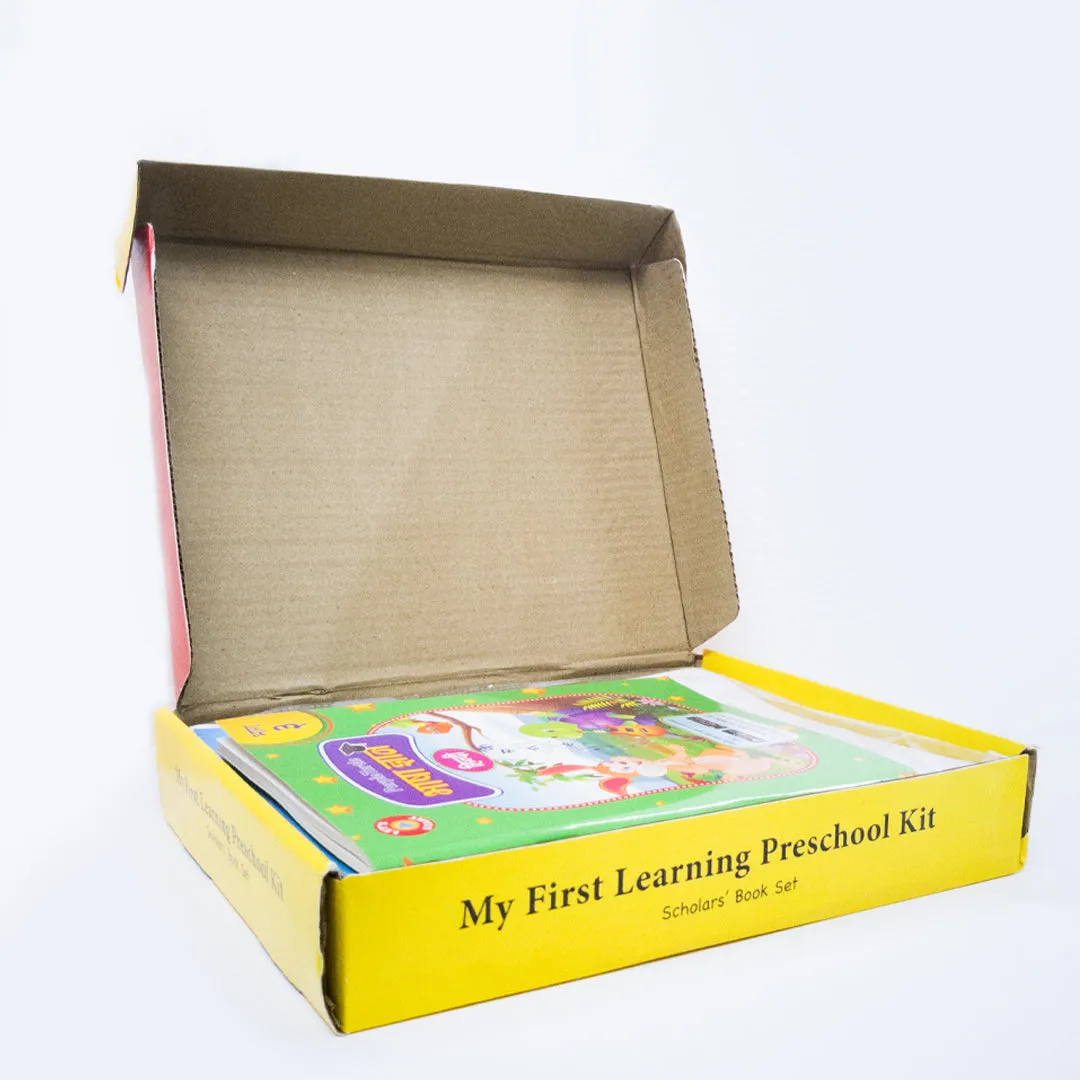 Preschool Kit for UKG (Level-3) - Complete Kit (Set of 8 Books & More) | For Children Ages 5 - 6 Years | Learn English, Maths, EVS, Hindi | For Homeschooling & Preschool Classrooms