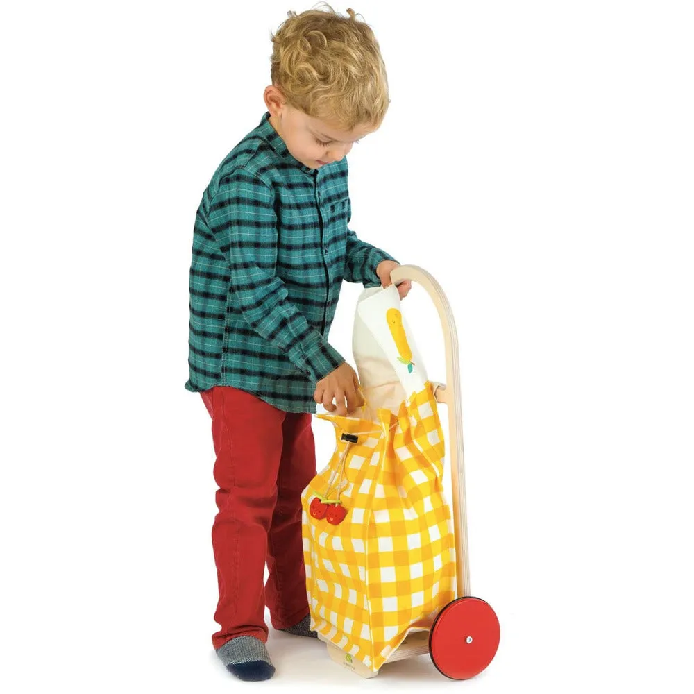 Pull Along Shopping Trolley