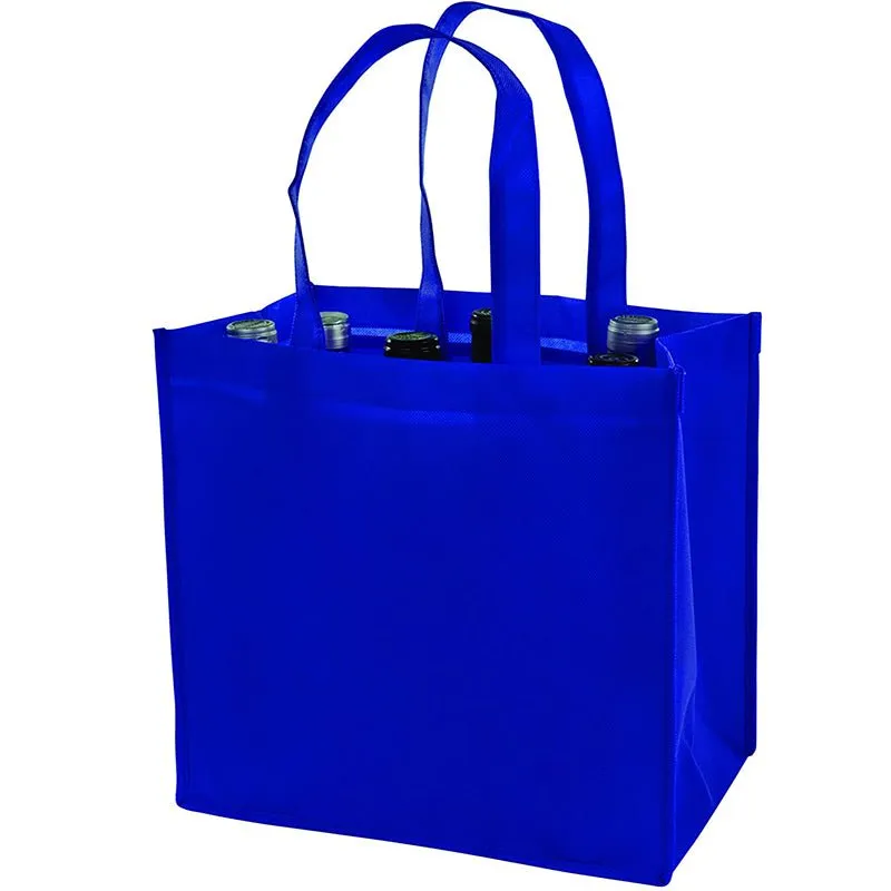 Reusable 6 Bottle Wine Bag