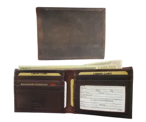 RFID Bi-Fold with I.D. Wallet
