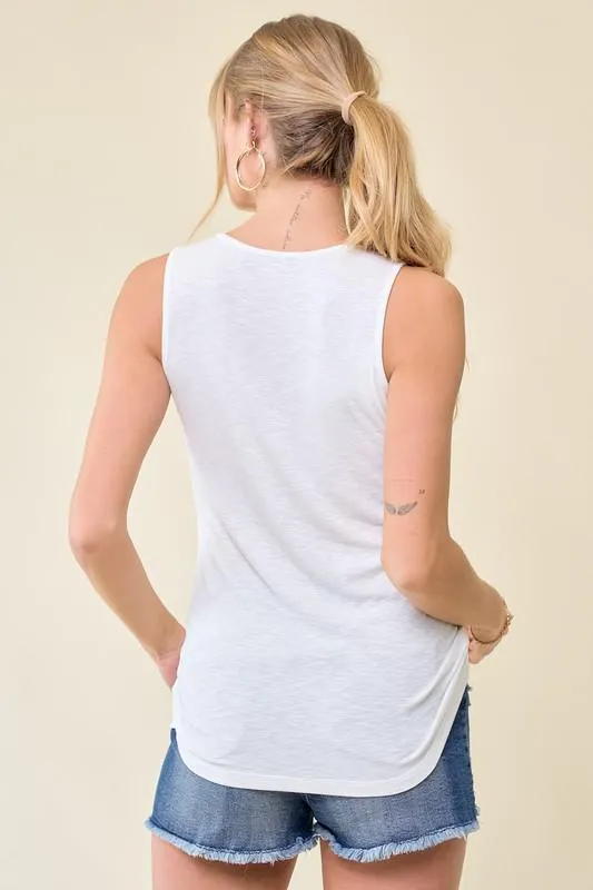 Ribbed Keyhole Tank