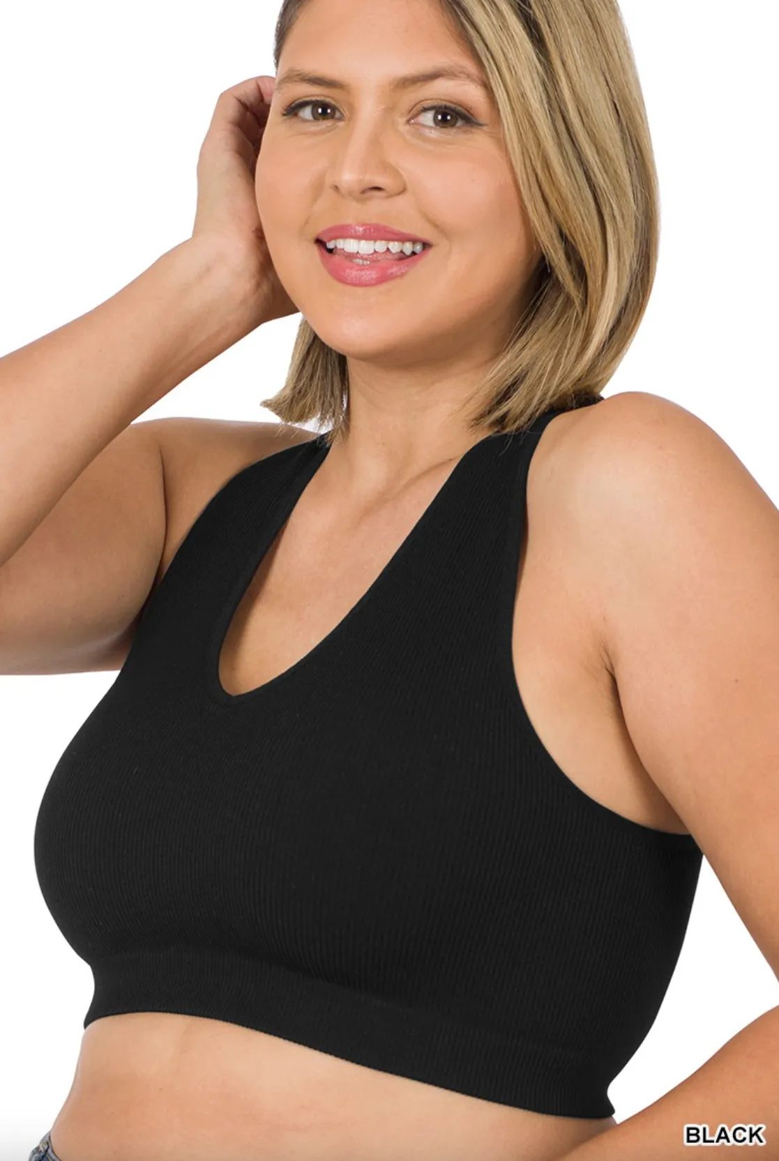 Ribbed Racerback
