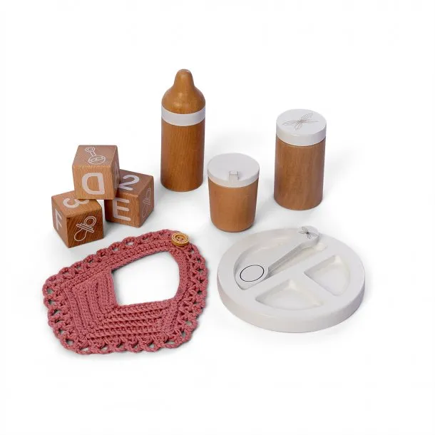 Role Play Doll Feeding Set