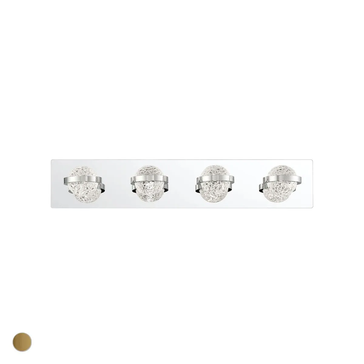 Ryder 26 in 4 Lights LED Bath Bar Chrome finish