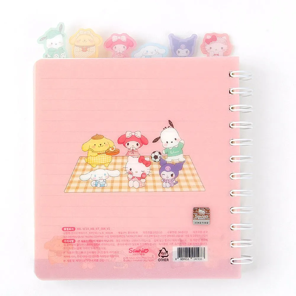 Sanrio Characters Index Notebook
