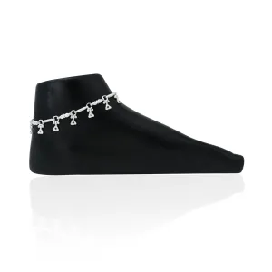 Silver Gorgeous Charming Treasure Anklet