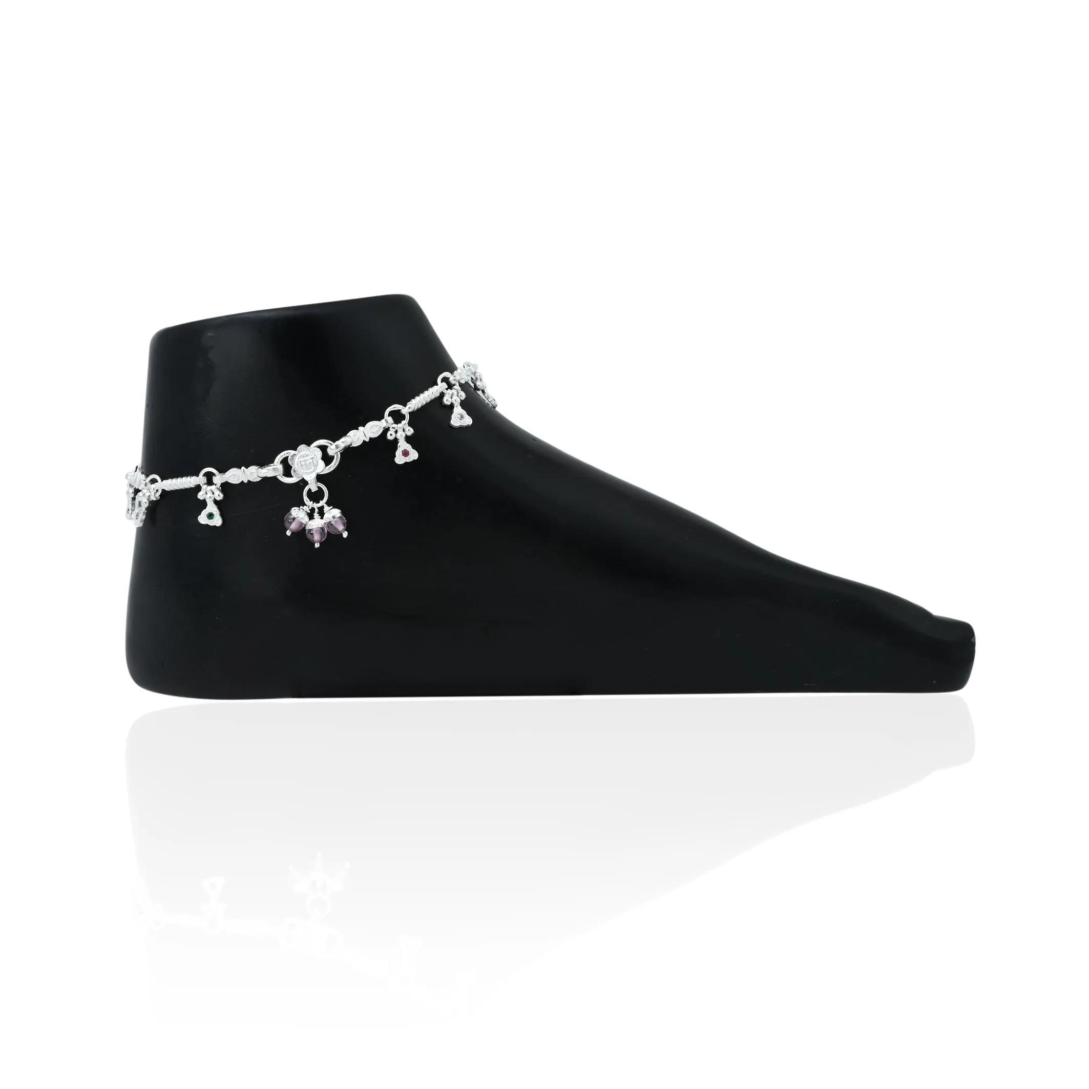 Silver Gorgeous Charming Treasure Anklet