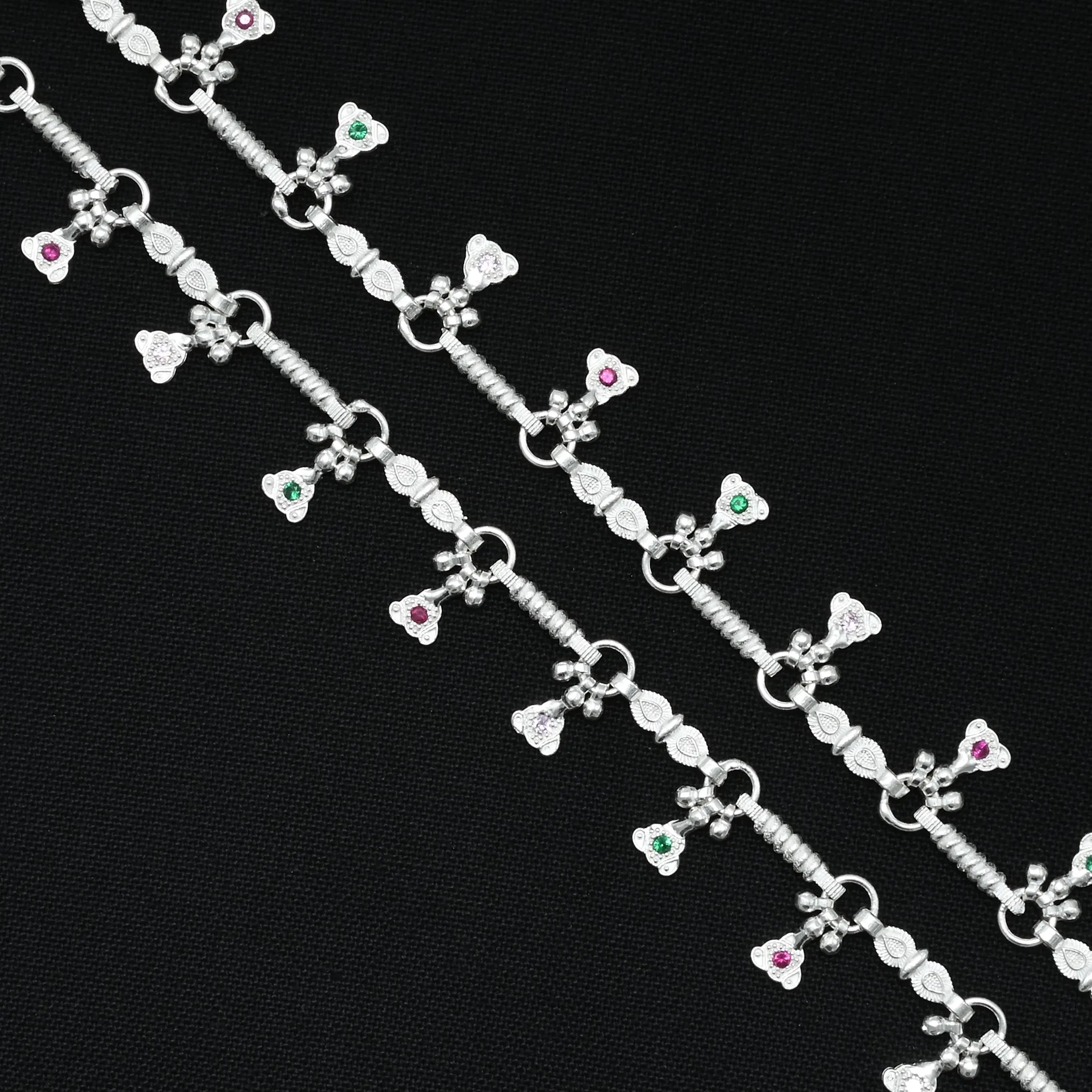 Silver Gorgeous Charming Treasure Anklet