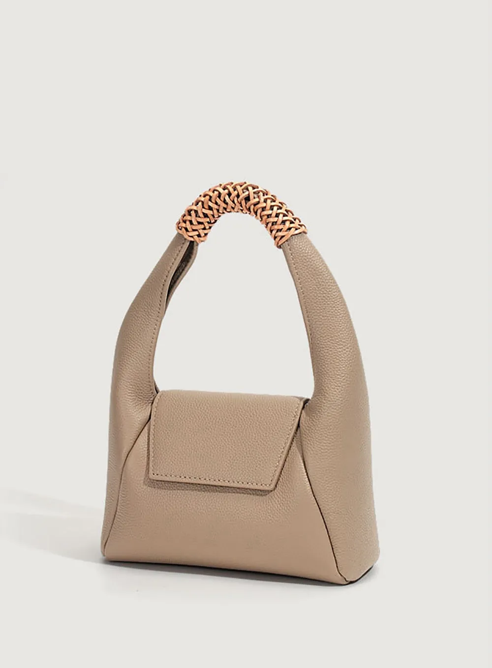Small Leather Underarm Bag Dumpling Bag One-Shoulder Messenger Bag