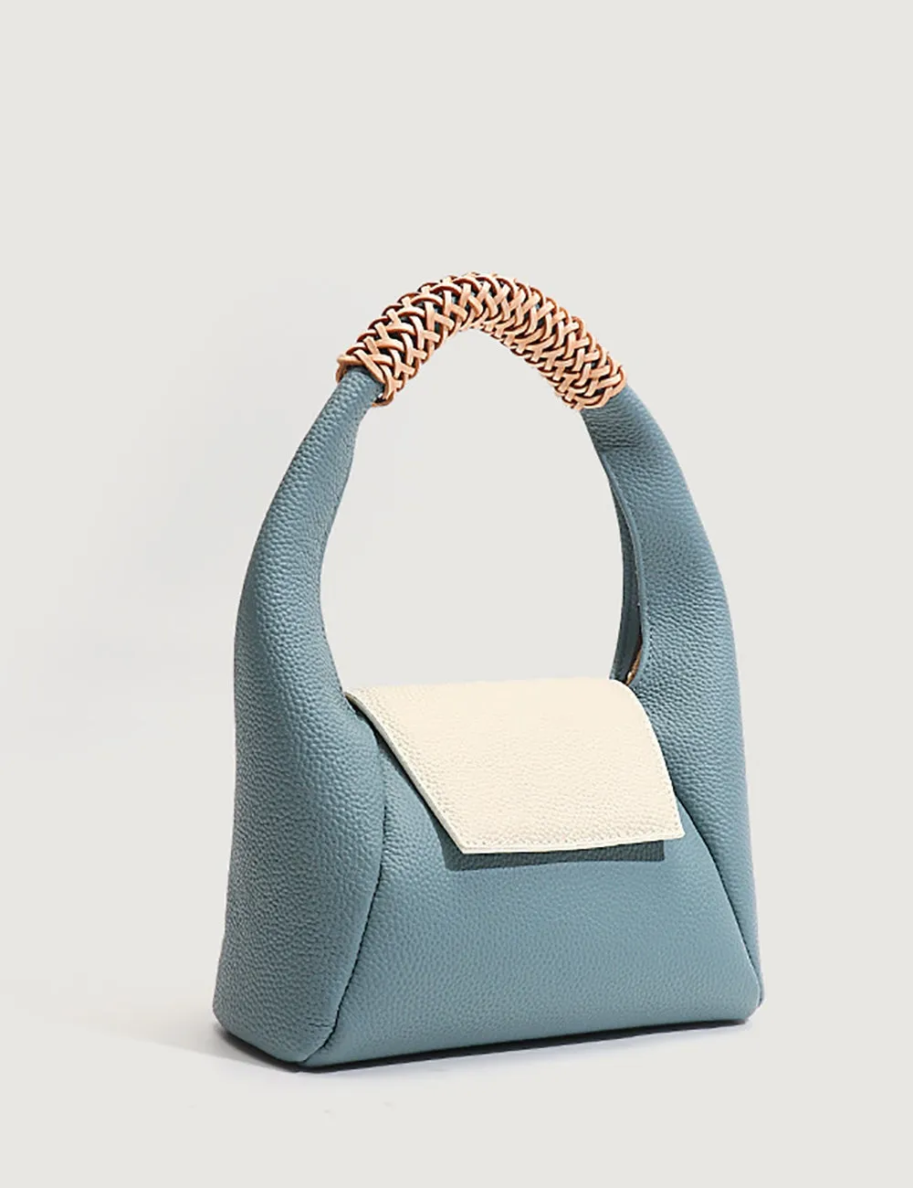 Small Leather Underarm Bag Dumpling Bag One-Shoulder Messenger Bag