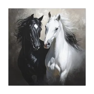 Stunning 2 Horses - Canvas Gallery Wraps