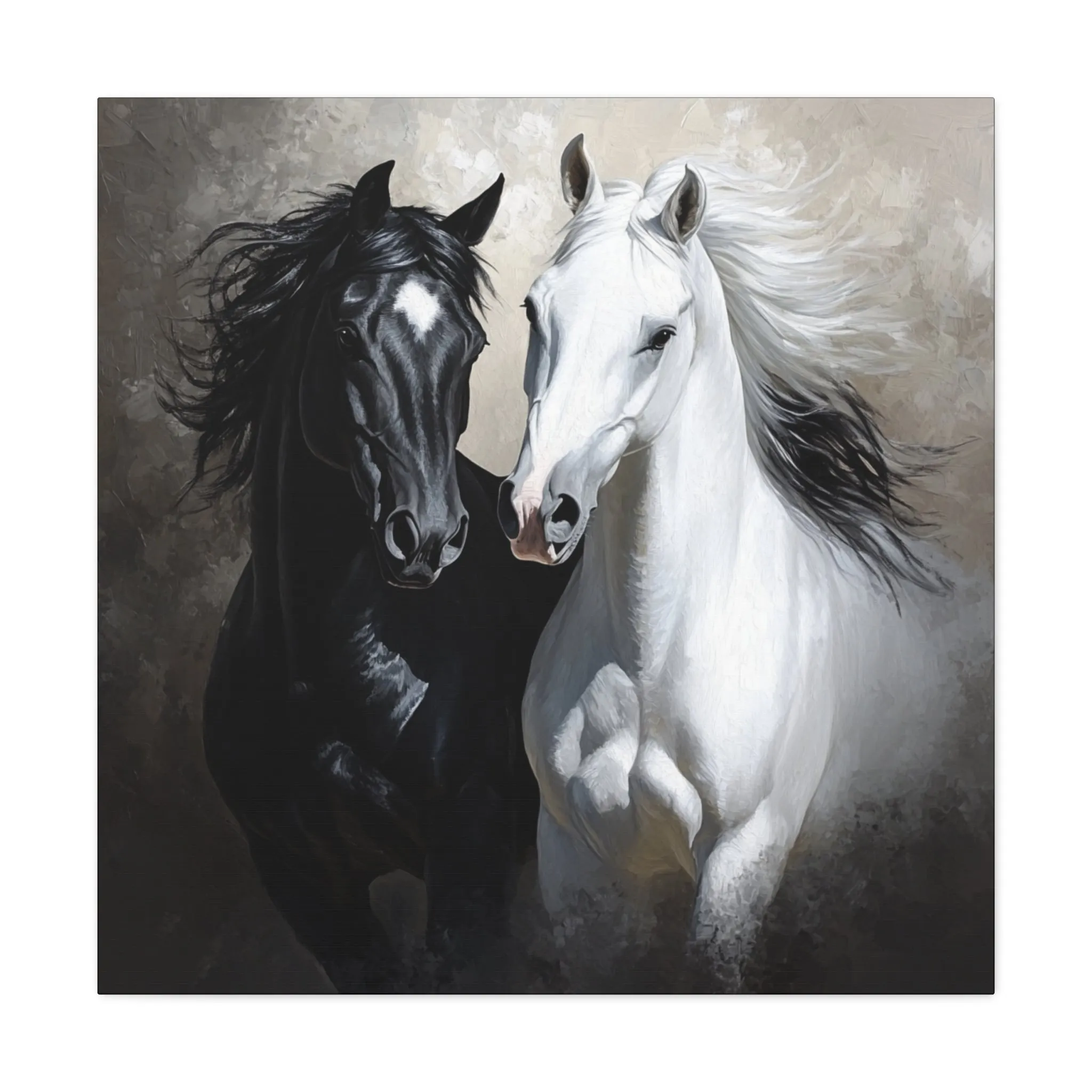 Stunning 2 Horses - Canvas Gallery Wraps