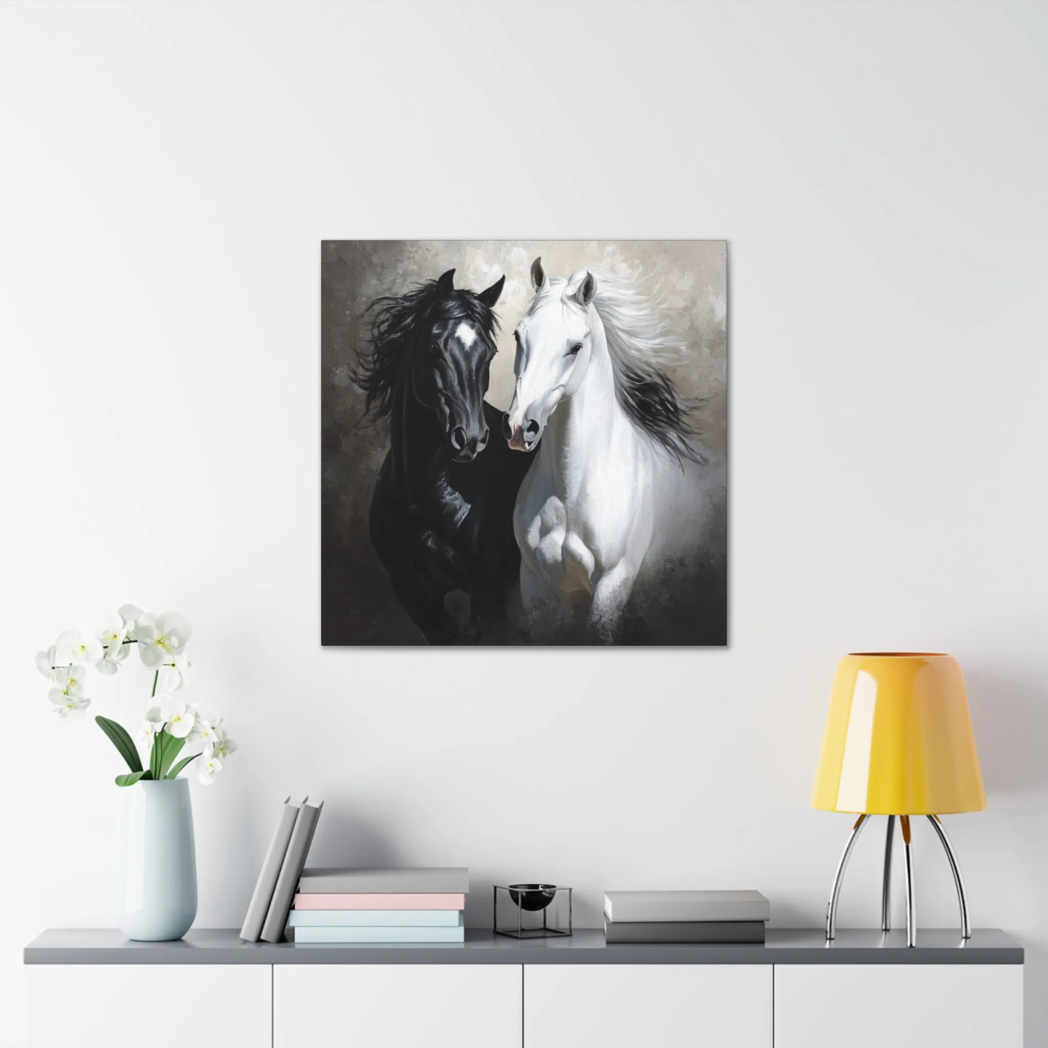 Stunning 2 Horses - Canvas Gallery Wraps