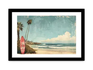 Stunning Beach Framed Print - High Quality, Ready to Hang