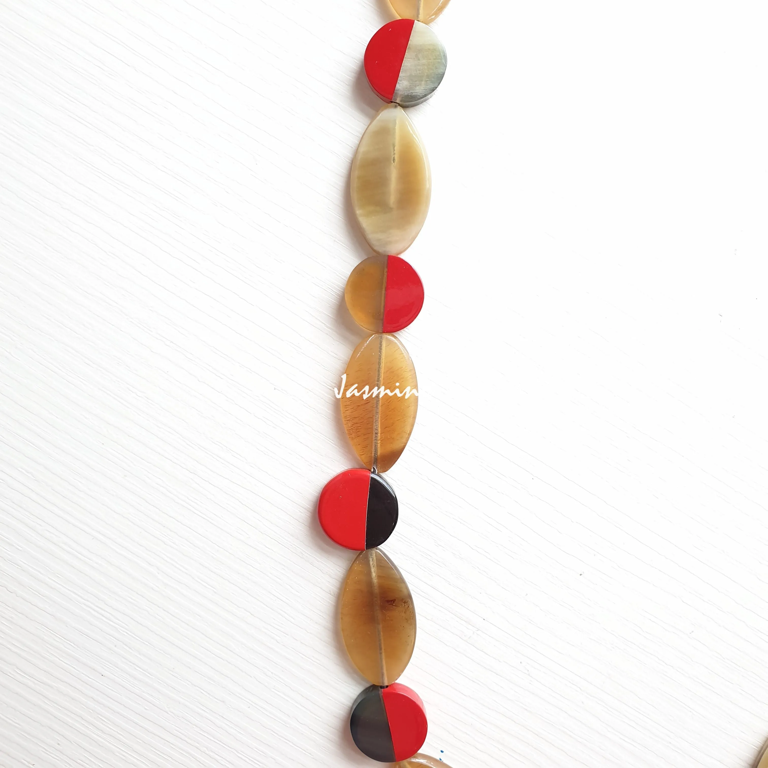 Stunning Buffalo Horn Necklace J17521, Handmade Product from Vietnam