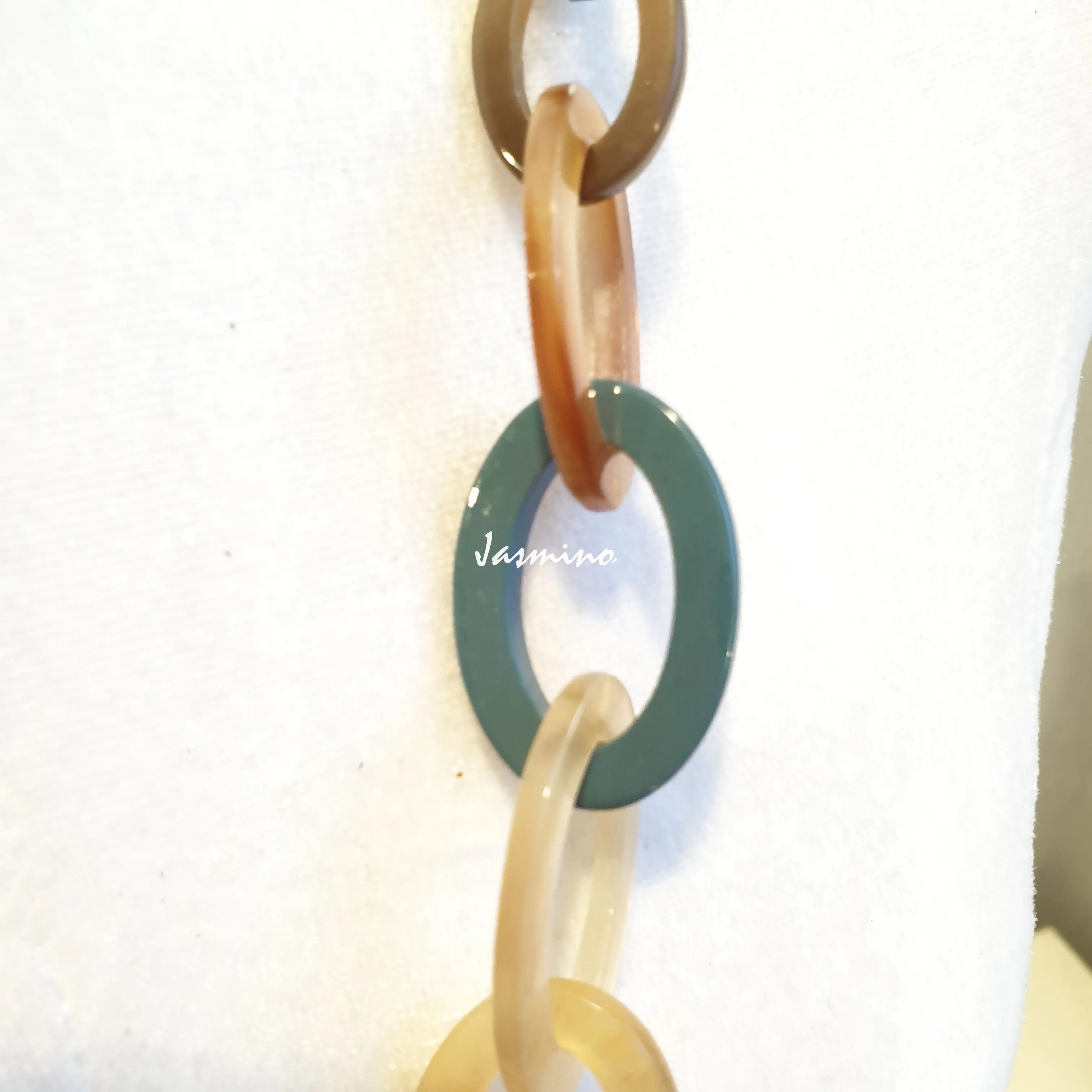 Stunning Horn Necklace J17590, Handmade Buffalo Horn from Vietnam