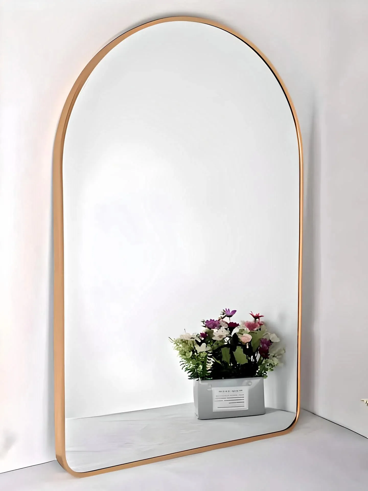 Stunning Standing Metal Mirror
