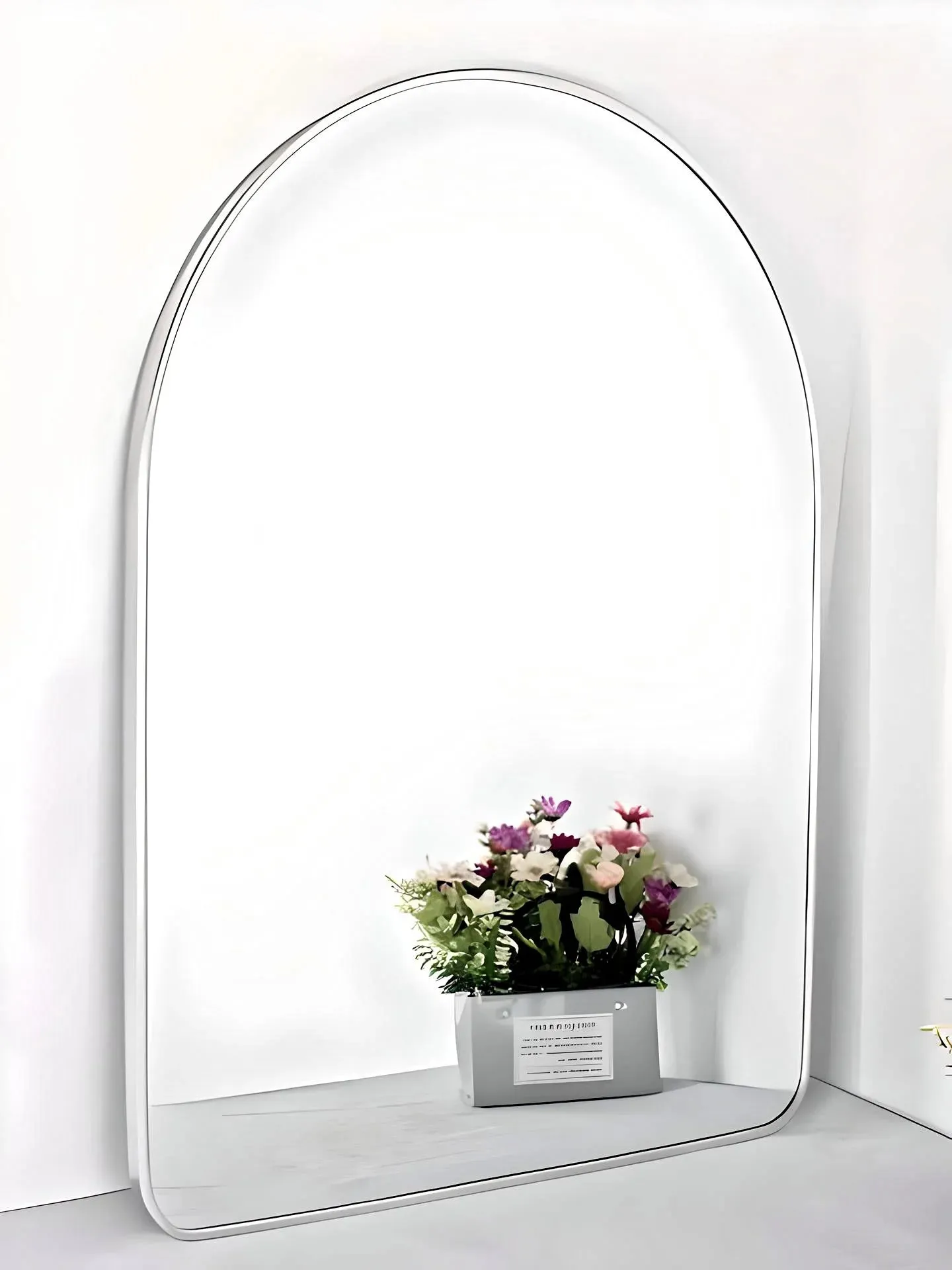 Stunning Standing Metal Mirror