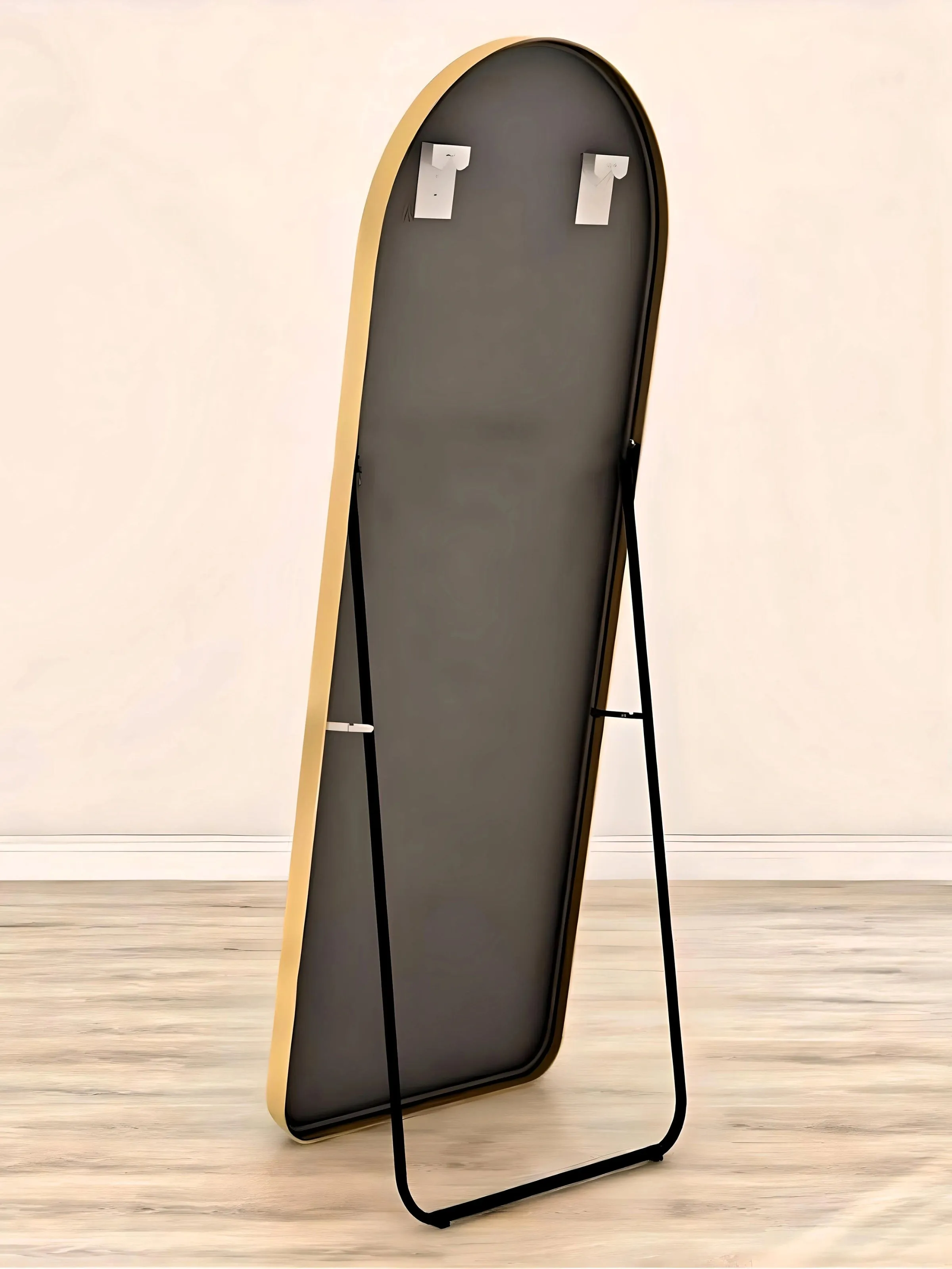 Stunning Standing Metal Mirror