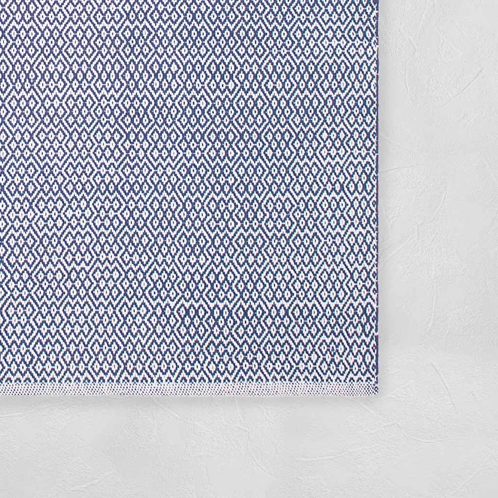 The Malibu Honeycomb Cotton Rug