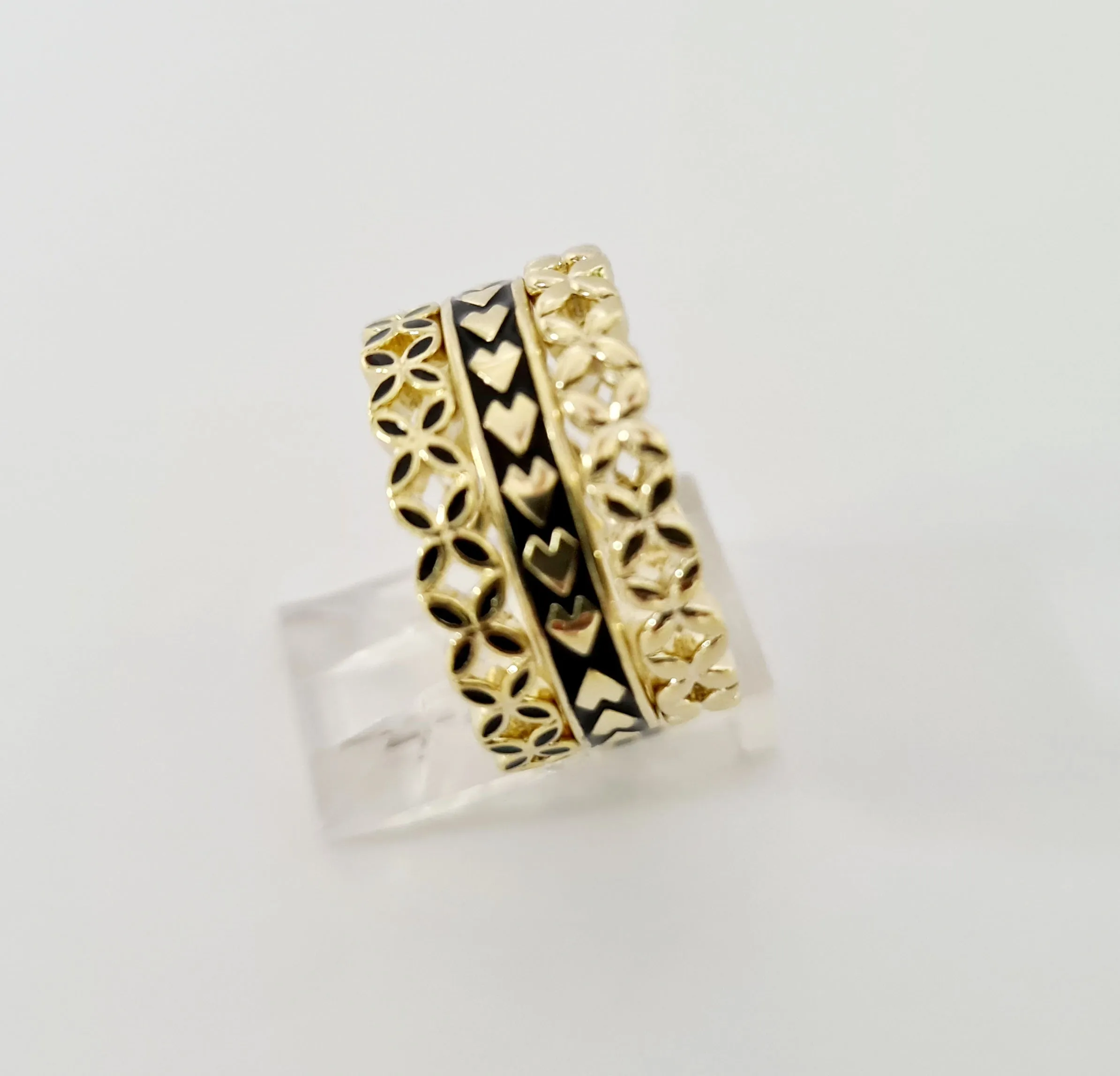 Triple Nalani - Limited Edition Stunning 3 Pieces Ring